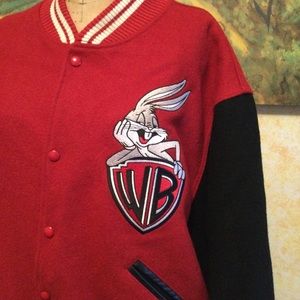 Men’s Large wool varsity BUGS jacket